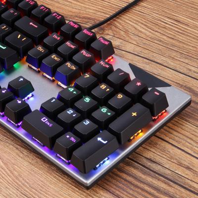 China 104 Axis GX5800 Key Gaming Blue Professional Keyboard RGB Backlight (Dustproof), MECHANICAL KEYS, Premium ABS, Normal Electronics for sale