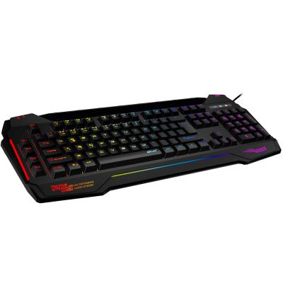 China Lock Windows Key While You're In Action Aikun GX630 7 color RGB gaming keyboard, USB hub, IN/OUT audio port, 104keys wired teclado for the gamer for sale