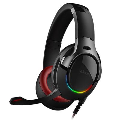 China Multi-Color Wired Backlight 7.1 Edge Gaming Headphone RGB Durable And Lightweight Construction for sale