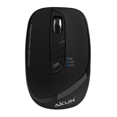 China 3D AIKUN 2.4g Wireless Mouse MX22, USB Nano Receiver, Plug and Forget, 3 DPI Levels, 800 1200 1600 for sale