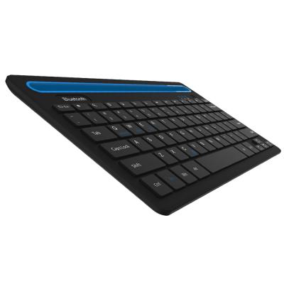 China Recheagable Wireless Slim Wireless Keyboard with Scissor Type + Movable Stand for sale