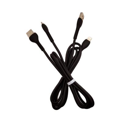 China Wholesale Cell Phone Manufacture Type C Data Cable Micro Usb Transfer Cord Fast Charging Multiple Cables For Android IOS Phone for sale