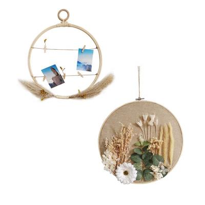 China Traditional Custom Wooden Door Tag Hanging Decoration Wreath Garland Decoration Simulation Support Hanging Decorations for sale