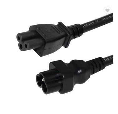 China Home Appliance Xinsheng IEC 320 C6 Connector Cable Power Cord Extension C6 to C5 Power Cord for PC/Laptops/Computers for sale