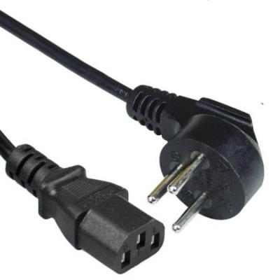 China Industrial Equipment Xinsheng Israel Plug IEC 60320 C13 Monitor Power Cord (PC Power Cord / Computer Power Cord AC Power Cable) in Custom Long for sale