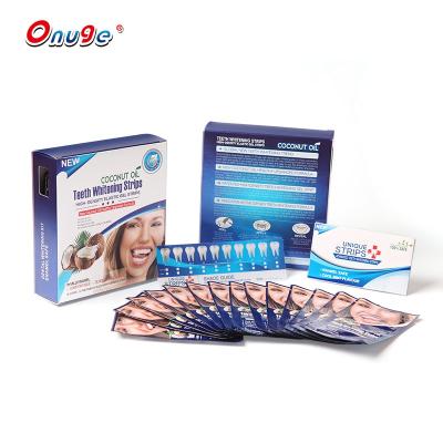 China Professional Daily Home Dental Care Teeth Coconut Flavor Teeth Whitening Strips for sale