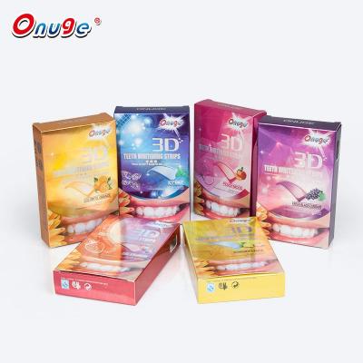 China Onuge Daily Home Oral Care Private Label 3D Teeth Whitening Strips for sale