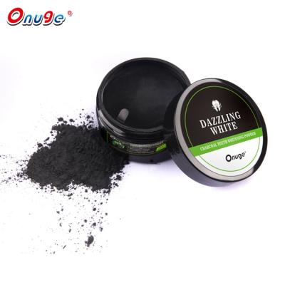 China Daily Home Private Label Bamboo Charcoal Teeth Whitening Powder Black Tooth Powder for sale