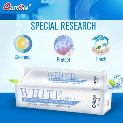 China Whitening toothpaste supplier color box toothpaste day and night for sale