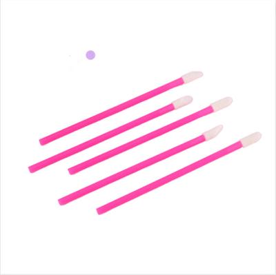 China Smudge Brush AIYUN Factory Accept Custom ODM Pink Logo Black Samples Makeup Brush Synthetic Lip Gloss Tube With Applicator for sale