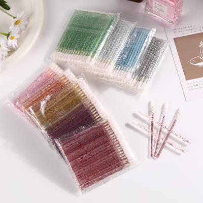 China Smudge Brush AIYUN Factory Accept Wholesale Instant Disposable Lip Applicator Stick Gloss Lip Gloss Lip Brush Portable OEM ODM Makeup Lip Brush for sale