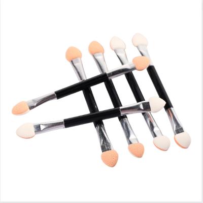 China AIYUN Disposable Factory Accept OEM ODM Wholesale Disposable Makeup Brush Sponge Eyebrow Applicator Eyeshadow Brush for sale