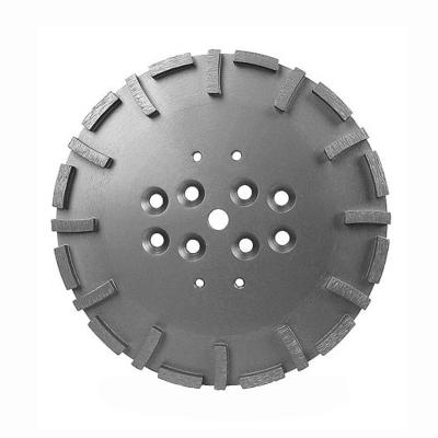 China Hot Selling High Efficiency 10 Inch Concrete Floor Diamond Grinding Plate T-Set Cup Wheels for sale