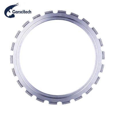 China Diamond Laser Welded Segmented Diamond Ring Saw For Concrete Cutting circular blade saw for sale