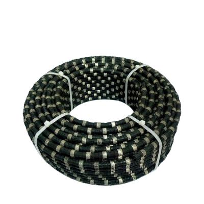 China High Efficiency Concrete Diamond Cutting Wires For Cutting Granite Diamond Rope Saw / Wire Rope Cutter for sale