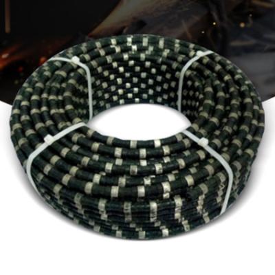 China Stone Diamond Wire Rope Saw For Concrete Marble And Granite Cutting Quarrying Profiling for sale