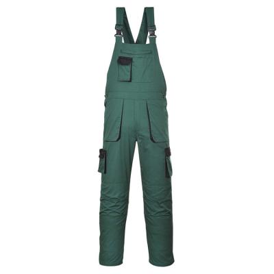 China OEM Design 300gsm Cotton Tear-Resistant Drill Insulated Bib Women's Overalls Bib And Brace Workwear For Sale for sale