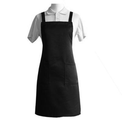 China Anti-wrinkle Custom Design Polyester Cotton Waterproof Apron Women's Working Uniforms Wholesale for sale