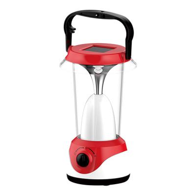 China 2021 New Product Plastic Solar Led Garden Rechargeable Camping Lantern for sale