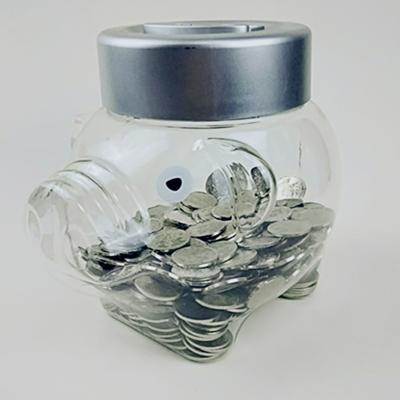 China Bank LCD Display Security Money Jar Digital Coin Account Piggy Bank For Counting Display Plastic Digital Coins for sale