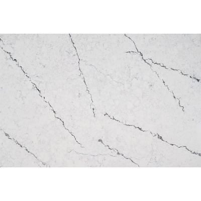 China Modern Wholesale White Artificial Stone Slabs Quartz Calacatta Artificial Marble Slab for sale