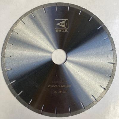 China Cutting Stone 16 Diamond Saw Blade For Hard Natural Quartzite Quartz Blade 16 for sale