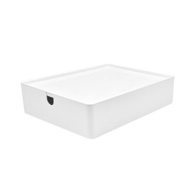 China Sustainable 875g Special Hot Selling Square Household Sundries Pet Storage Container With Lid for sale