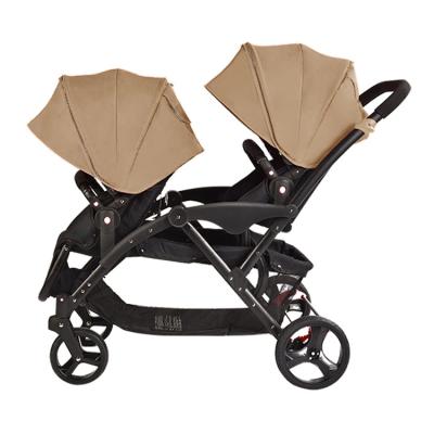 China Style 2 in-1 foldable/breathable/safety new twin stroller double prams for wholesale for sale