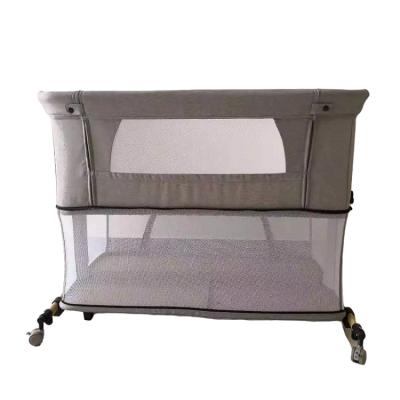 China Luxury Baby Crib Bed Play Fence With Rocking Pen Crib In1 Baby Cribs Playpen High Quality Promotion 3 for sale