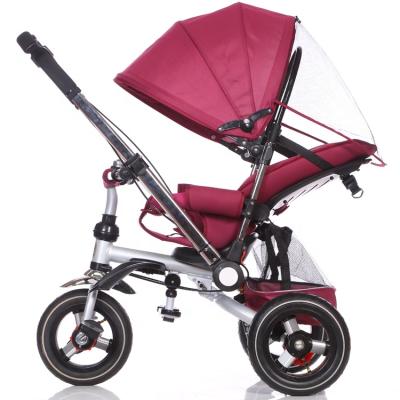 China Cheap Baby Tricycle Goal Three Wheel Bicycle Tricycle Multifunctional Stroller Foldable New Design for sale