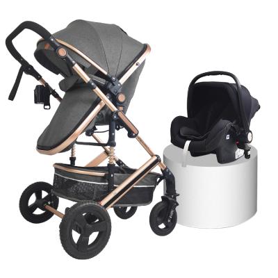 China OEM Eco - Friendly Folding Cochesito De Bebe Light High Landscape Baby Strollers 2 In 1 Pram for sale