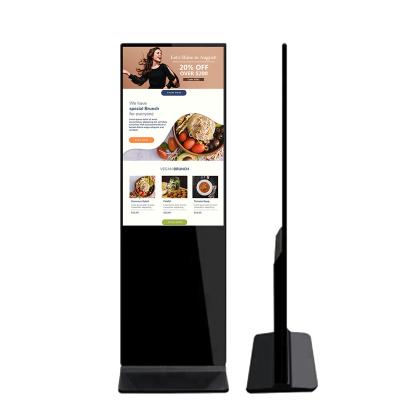 China Android Equipment Gaming Advertising Touch Screen Signage Display Touch Digital LCD Screen Totem 49inch for sale