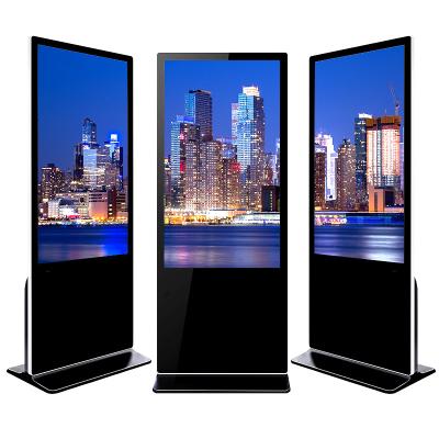 China Indoor Factory Wholesale 43Inch 3G 4G Custom Touch Screen LCD Digital Signage Advertising Player Mall Standalone Kiosk for sale