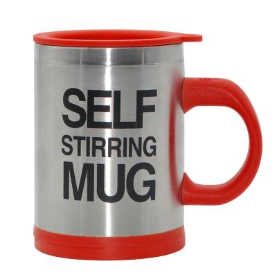 China Disposable Self Stirring Cup Automatic Self Mixing Stainless Steel Drinkware For Coffee/Tea/Hot Chocolate/Milk Mug Cup For Office for sale