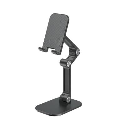 China Cell Phone Bracket Best Selling Flexible Foldable Adjustable Laptop Desk Stand Mobile Phone Table Stand for sale