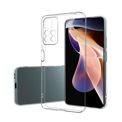 China High quality transparent shockproof TPU case, suitable for iPhone back cover, soft silicone drop protection layer for sale