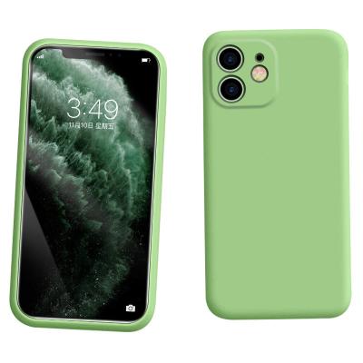 China Shockproof Suitable for Apple 12 Mini Pro Max Mobile Phone Case Liquid Silicone iPhone 11 13 Full Package XR Protective Case for sale