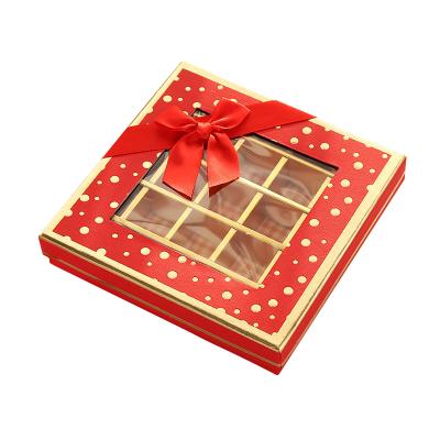 China Recycled Materials 25 Compartment Chocolate Box Packaging Gift Box for sale