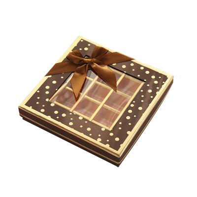 China Recycled Materials 25 Compartment Chocolate Box Birthday Gift Box Packaging Gift Box for sale