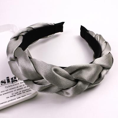 China Silk Hair Band Headband Headband Accessories for Women and Girls for sale