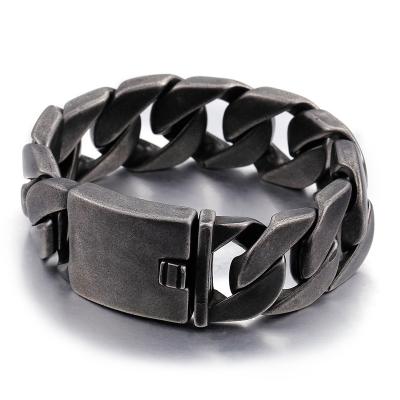 China Wholesale Man Steel Bracelet Fashion Men's Bracelets Trend Titanium Steel Bracelet. for sale