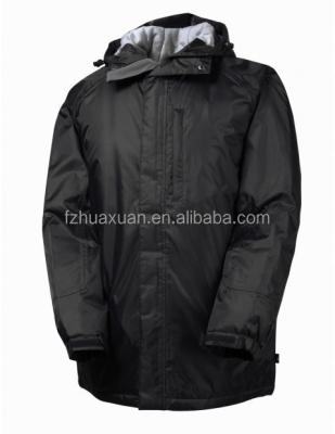 China QUICK DRY black waterproof and breathable polyester rain jacket for man for sale