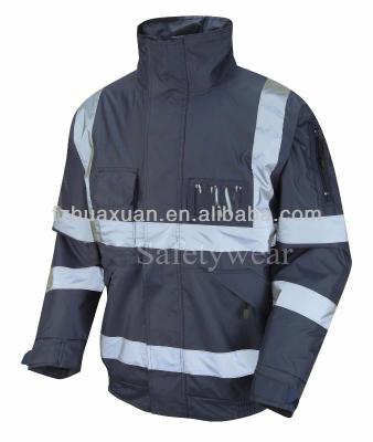 China ANSI CLASS 3 Waterproof Winter Marine Safety Jacket HX5-RF59 for sale