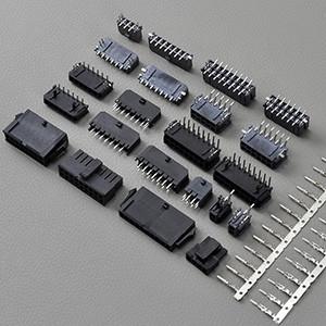 China Equal Micro - Fit 3.0mm 8 9 10 Pin PCB Connectors Wire To Board With Single Or Dual Row for sale