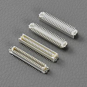 China Asian 1.0mm Pitch HRS DF9 PCB Board To Board Header Connector , Gold Plated 21 31 Pin for sale