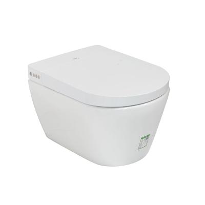 China Multifunctional Home Decoration Bathroom One Piece Auto Operation Ceramic Self Flushing Smart Toilet for sale