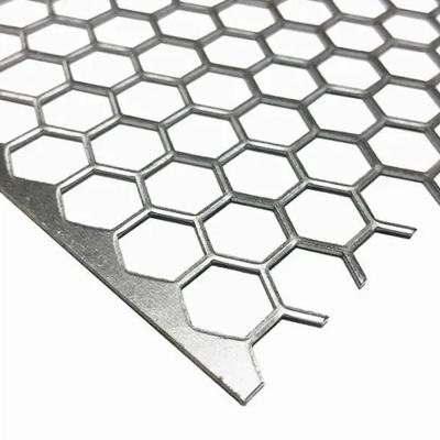 China 1mm Round Hole Expanded High Quality Galvanized Perforated Metal Sheet for sale