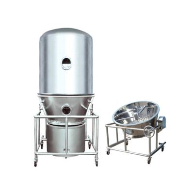 China Medicine Curing GFG-200 High Efficiency Fluid Bed Drying Machine , Fluidized Bed Drying Equipment for sale