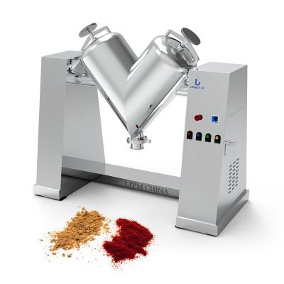 China VH-1000 high speed v-type audio powder mixer with GMP standard for sale