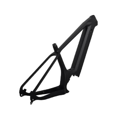 China 29 mtb carbon tail Bafang M600 hard motor mountain bikes E14 dengfu frames for sale